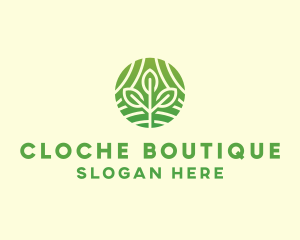 Organic Plant Farm logo design