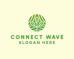 Organic Plant Farm logo design