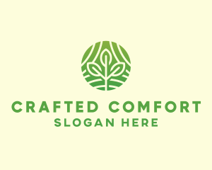 Organic Plant Farm logo design