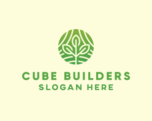 Organic Plant Farm logo design