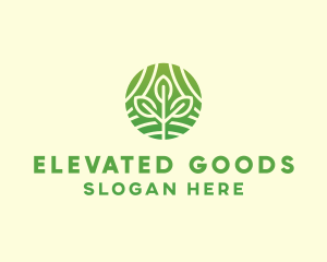 Organic Plant Farm logo design