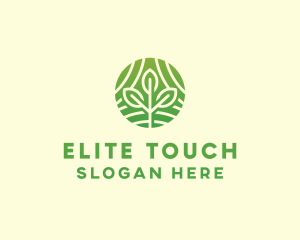 Organic Plant Farm logo design