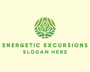 Organic Plant Farm logo design