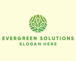 Organic Plant Farm logo design