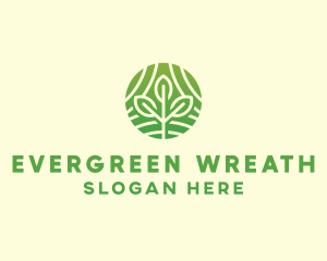 Organic Plant Farm logo design