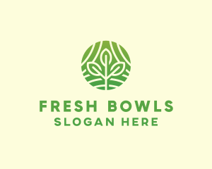 Organic Plant Farm logo design