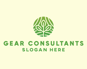 Organic Plant Farm logo design