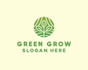 Organic Plant Farm logo design