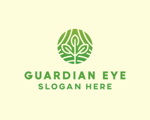 Organic Plant Farm logo design