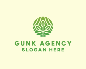 Organic Plant Farm logo design