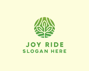 Organic Plant Farm logo design