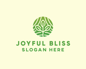 Organic Plant Farm logo design