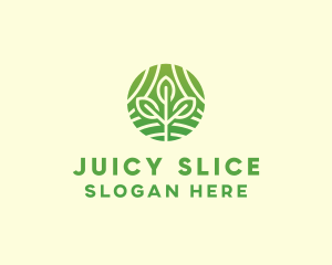 Organic Plant Farm logo design