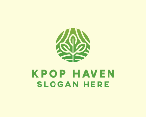 Organic Plant Farm logo design