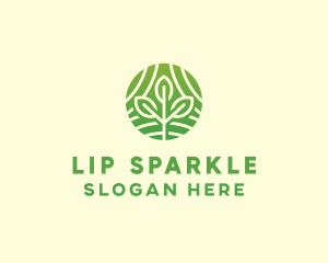 Organic Plant Farm logo design