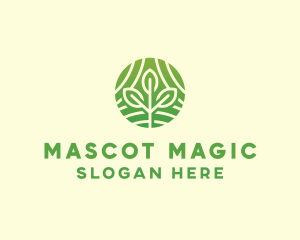 Organic Plant Farm logo design