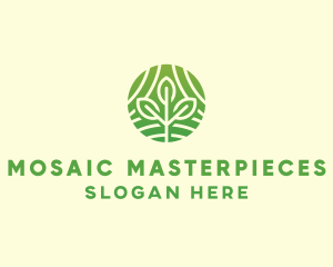 Organic Plant Farm logo design