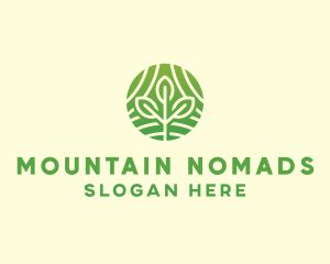 Organic Plant Farm logo design