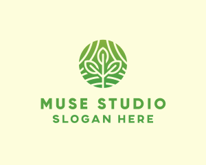 Organic Plant Farm logo design