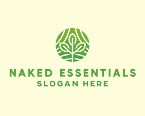 Organic Plant Farm logo design