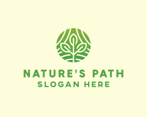 Organic Plant Farm logo design