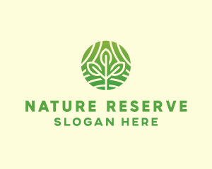 Organic Plant Farm logo design