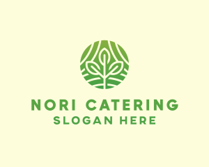 Organic Plant Farm logo design