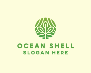 Organic Plant Farm logo design