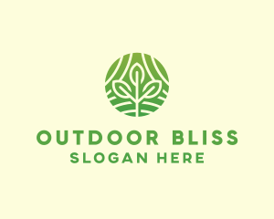 Organic Plant Farm logo design