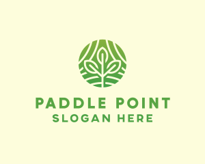 Organic Plant Farm logo design