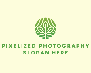 Organic Plant Farm logo design