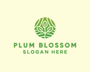 Organic Plant Farm logo design