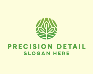 Organic Plant Farm logo design