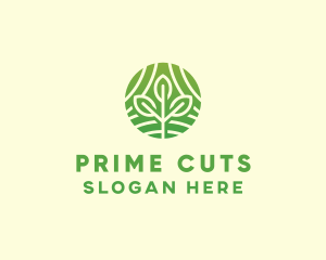 Organic Plant Farm logo design