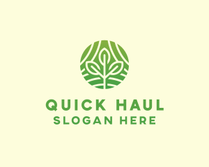 Organic Plant Farm logo design