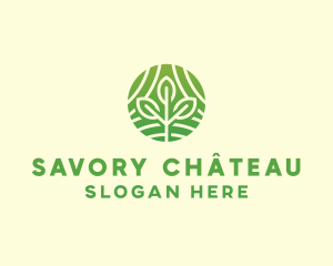 Organic Plant Farm logo design