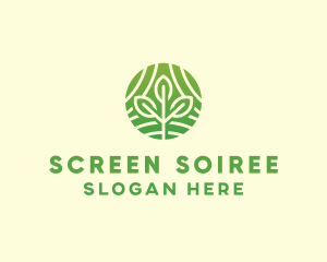 Organic Plant Farm logo design