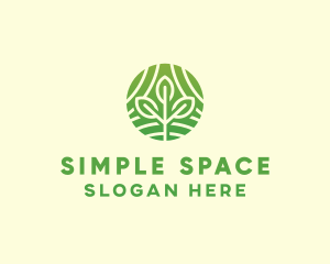 Organic Plant Farm logo design