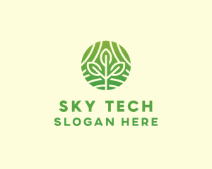 Organic Plant Farm logo design