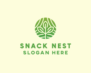 Organic Plant Farm logo design