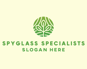 Organic Plant Farm logo design