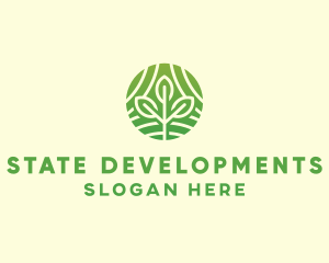 Organic Plant Farm logo design