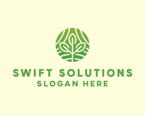 Organic Plant Farm logo design