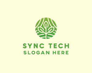 Organic Plant Farm logo design