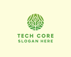 Organic Plant Farm logo design