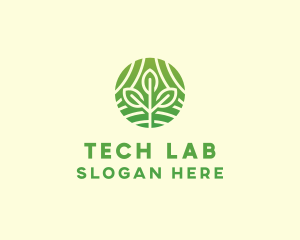 Organic Plant Farm logo design