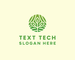 Organic Plant Farm logo design