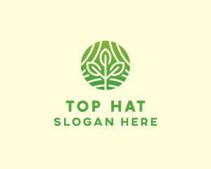 Organic Plant Farm logo design