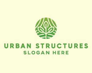 Organic Plant Farm logo design