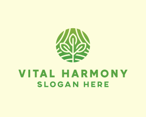 Organic Plant Farm logo design